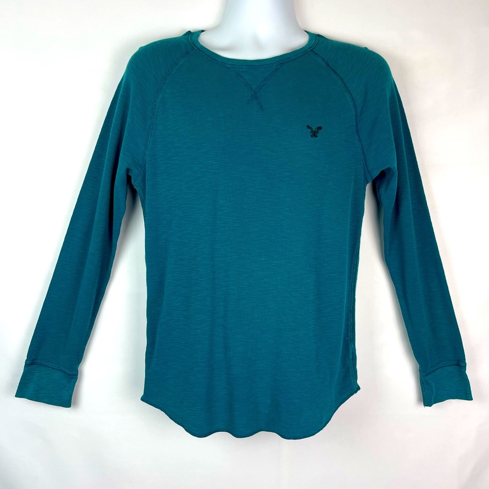 American Eagle Green Sweatshirt Men M